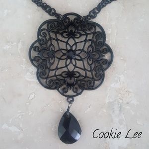 Cookie Lee Double Strand Chain Necklace